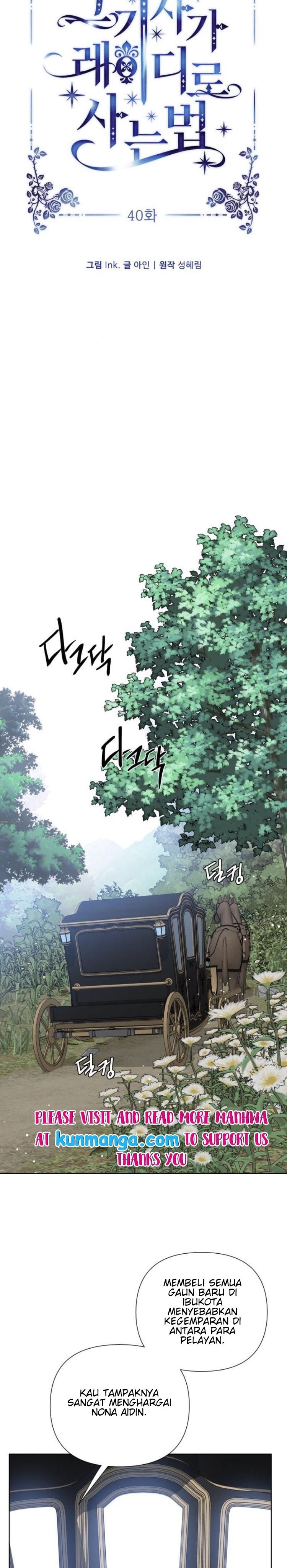 The Way That Knight Lives As a Lady Chapter 40 Bahasa Indonesia