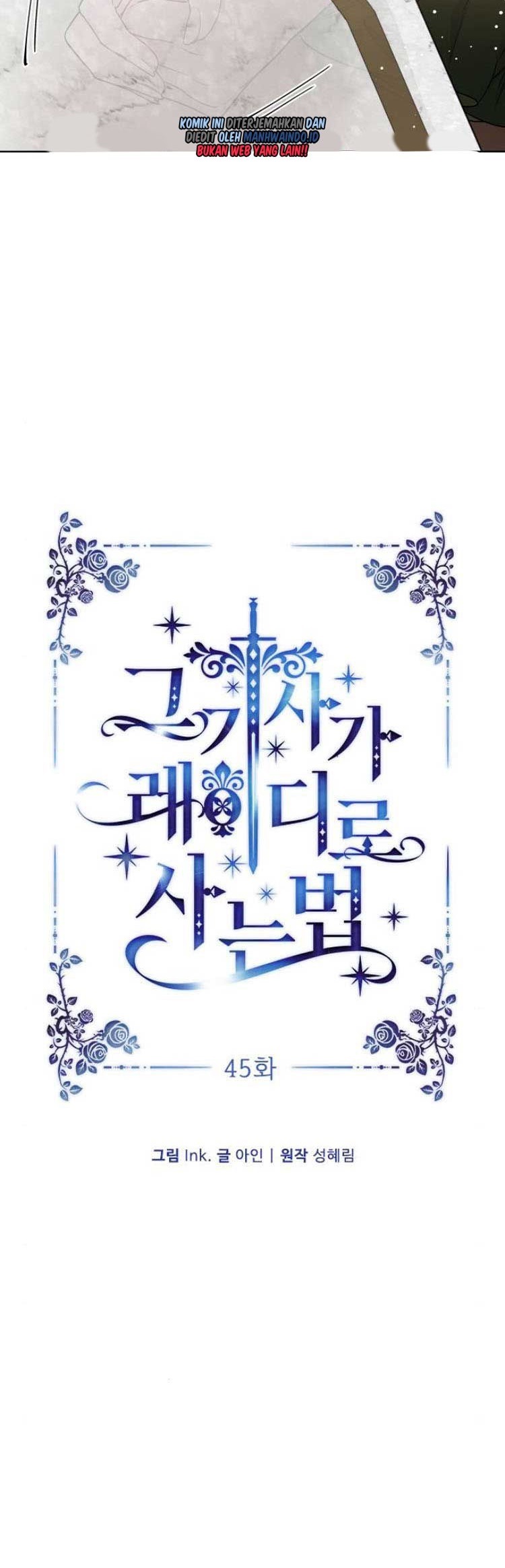 The Way That Knight Lives As a Lady Chapter 45 Bahasa Indonesia