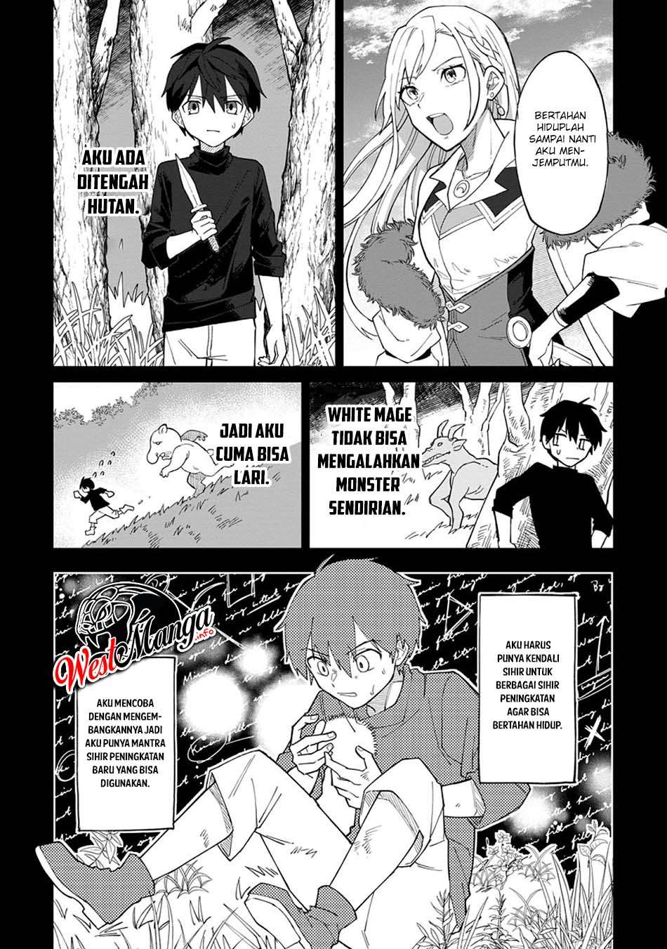 The White Mage Who Was Banished Chapter 05 Bahasa Indonesia