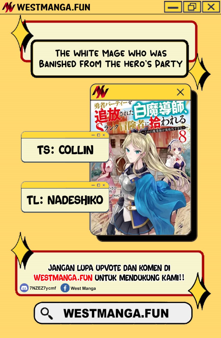 The White Mage Who Was Banished Chapter 41.2 Bahasa Indonesia