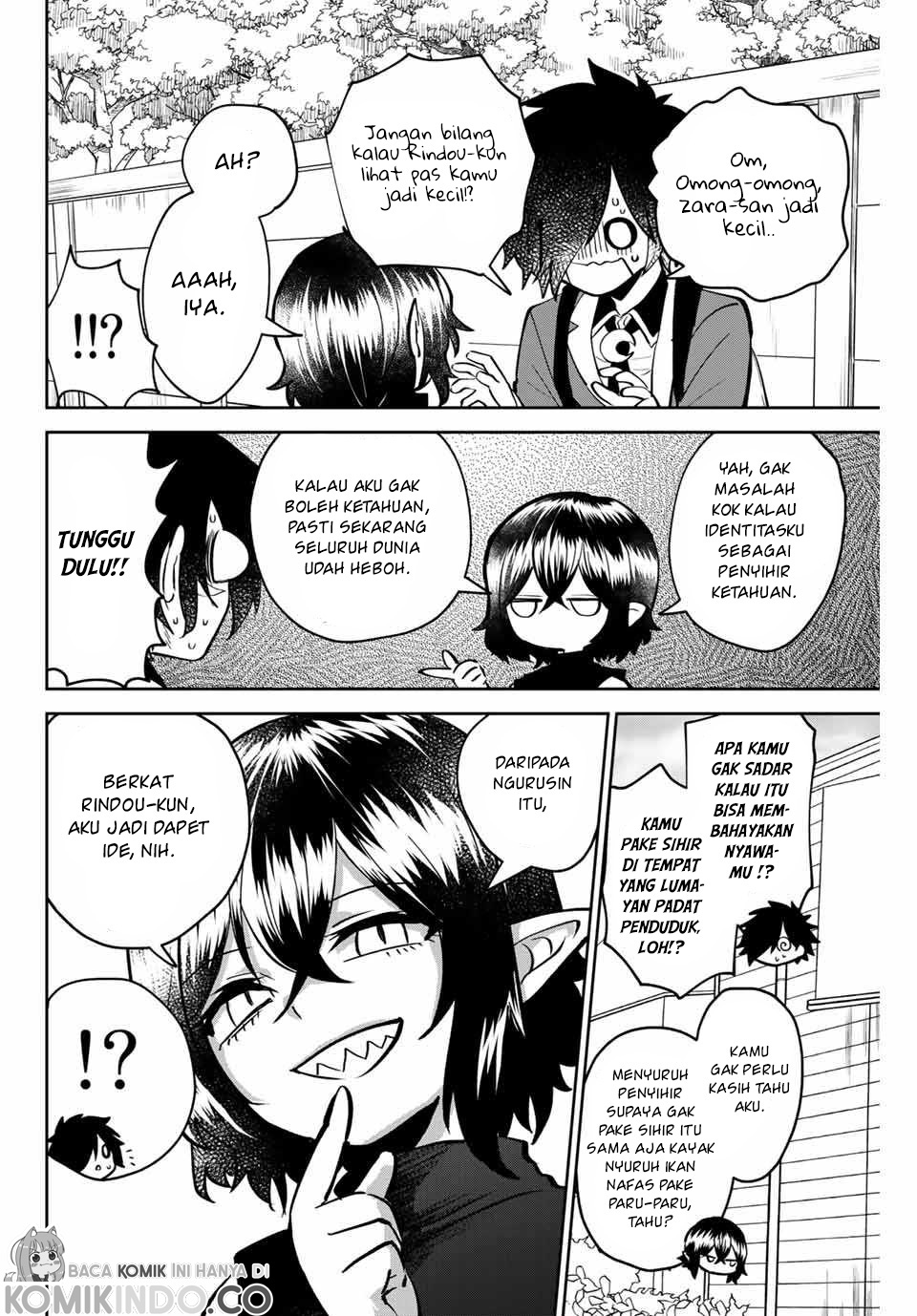 The Witch Controls Her Age and Magic With a Kiss (Toshi to Mahou wa Kiss Shidai) chapter 4