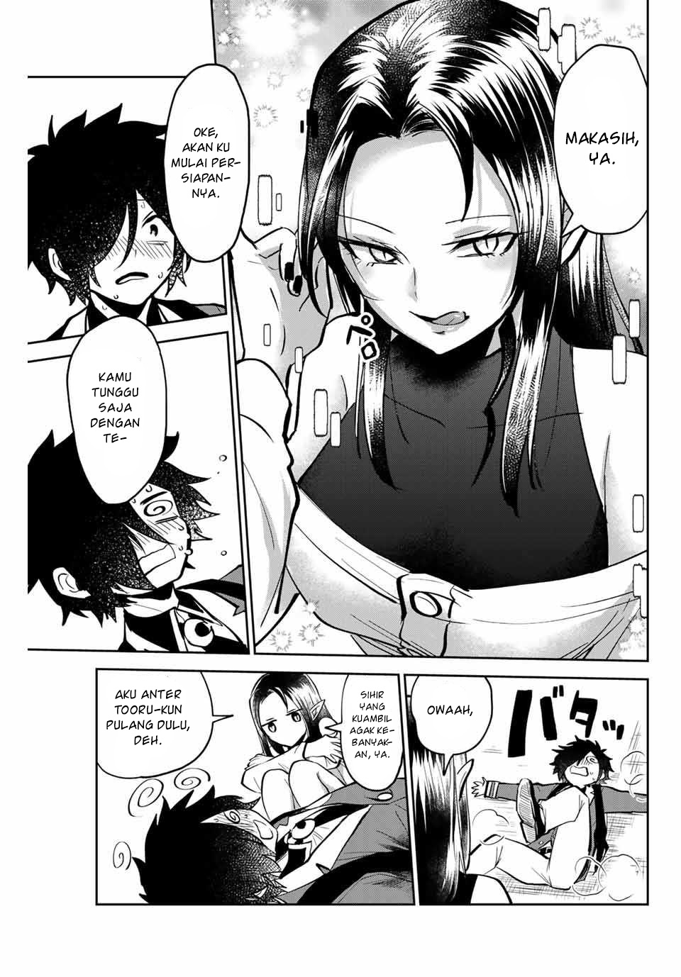 The Witch Controls Her Age and Magic With a Kiss (Toshi to Mahou wa Kiss Shidai) chapter 4