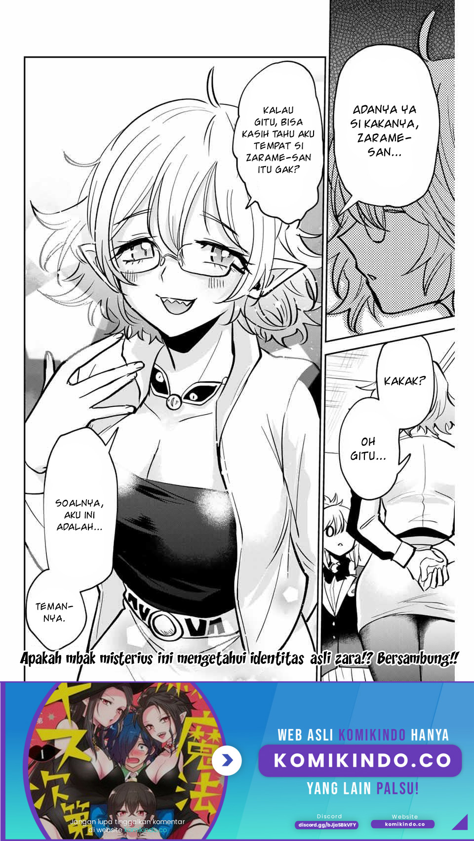 The Witch Controls Her Age and Magic With a Kiss Chapter 06 Bahasa Indonesia