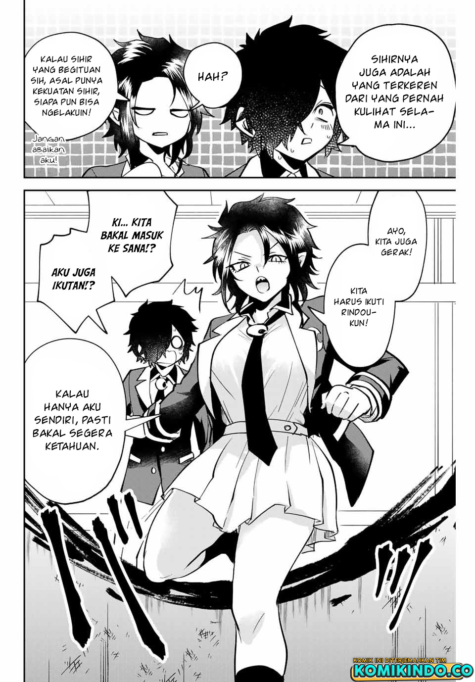 The Witch Controls Her Age and Magic With a Kiss Chapter 11 Bahasa Indonesia