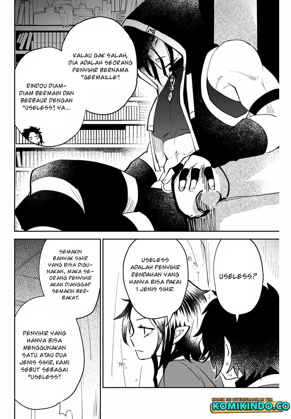The Witch Controls Her Age and Magic With a Kiss Chapter 11 Bahasa Indonesia