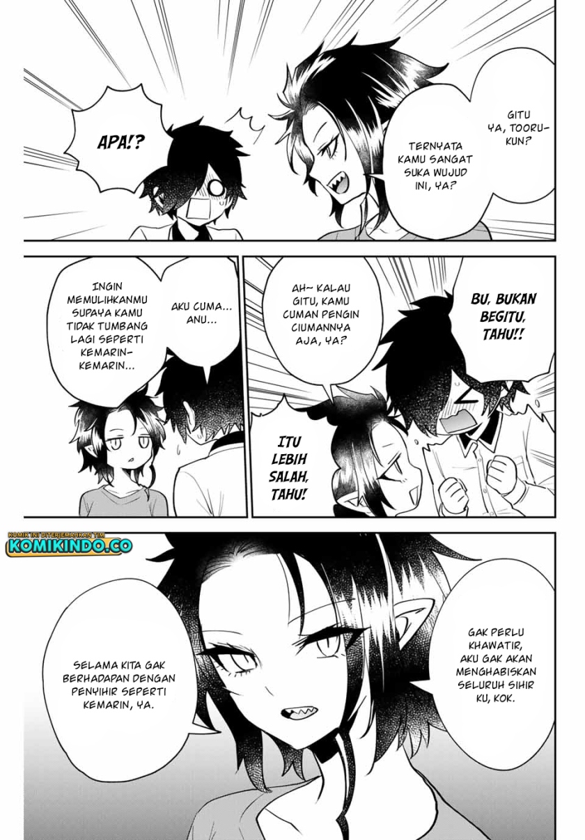 The Witch Controls Her Age and Magic With a Kiss Chapter 21 Bahasa Indonesia