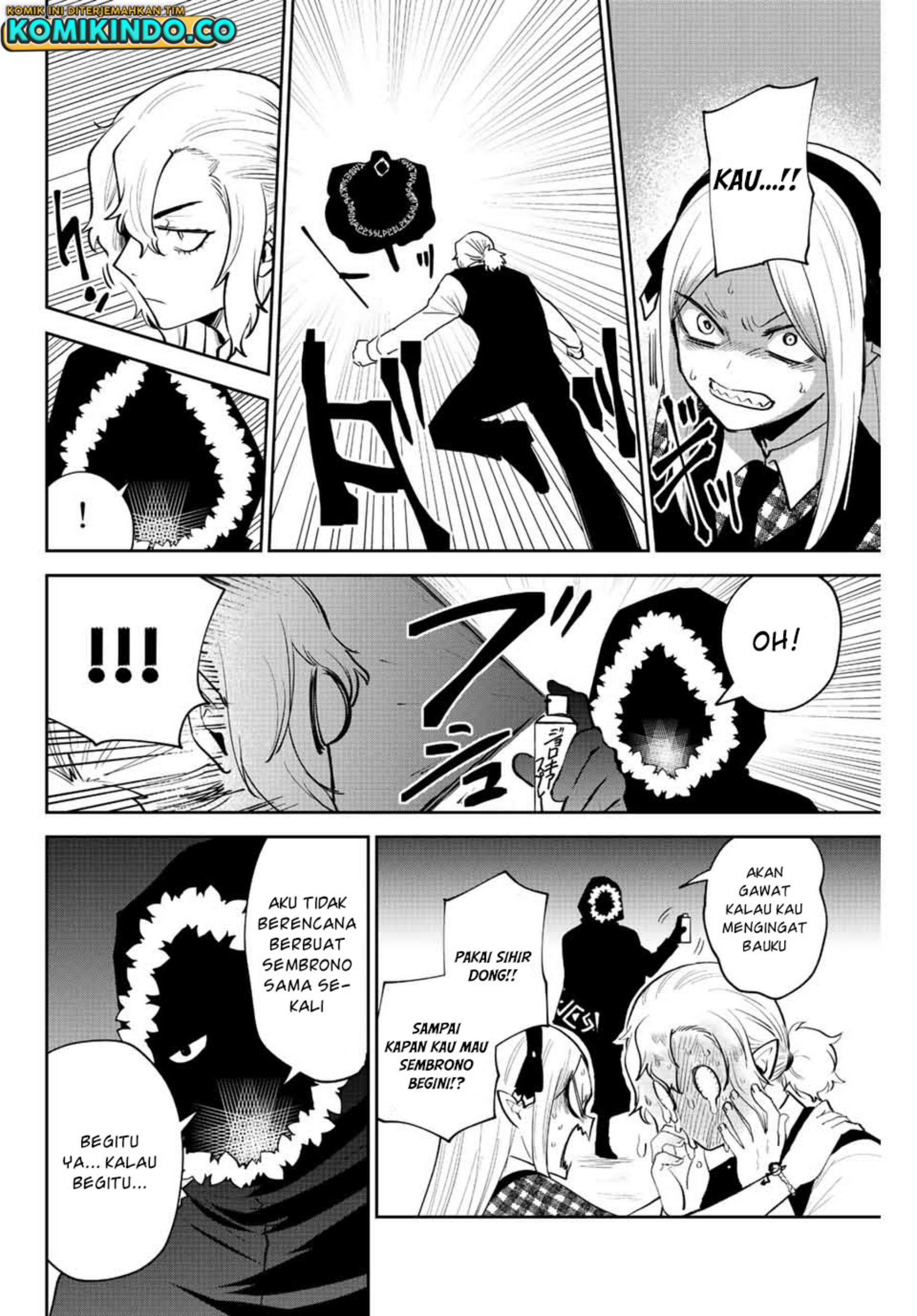The Witch Controls Her Age and Magic With a Kiss (Toshi to Mahou wa Kiss Shidai) chapter 37