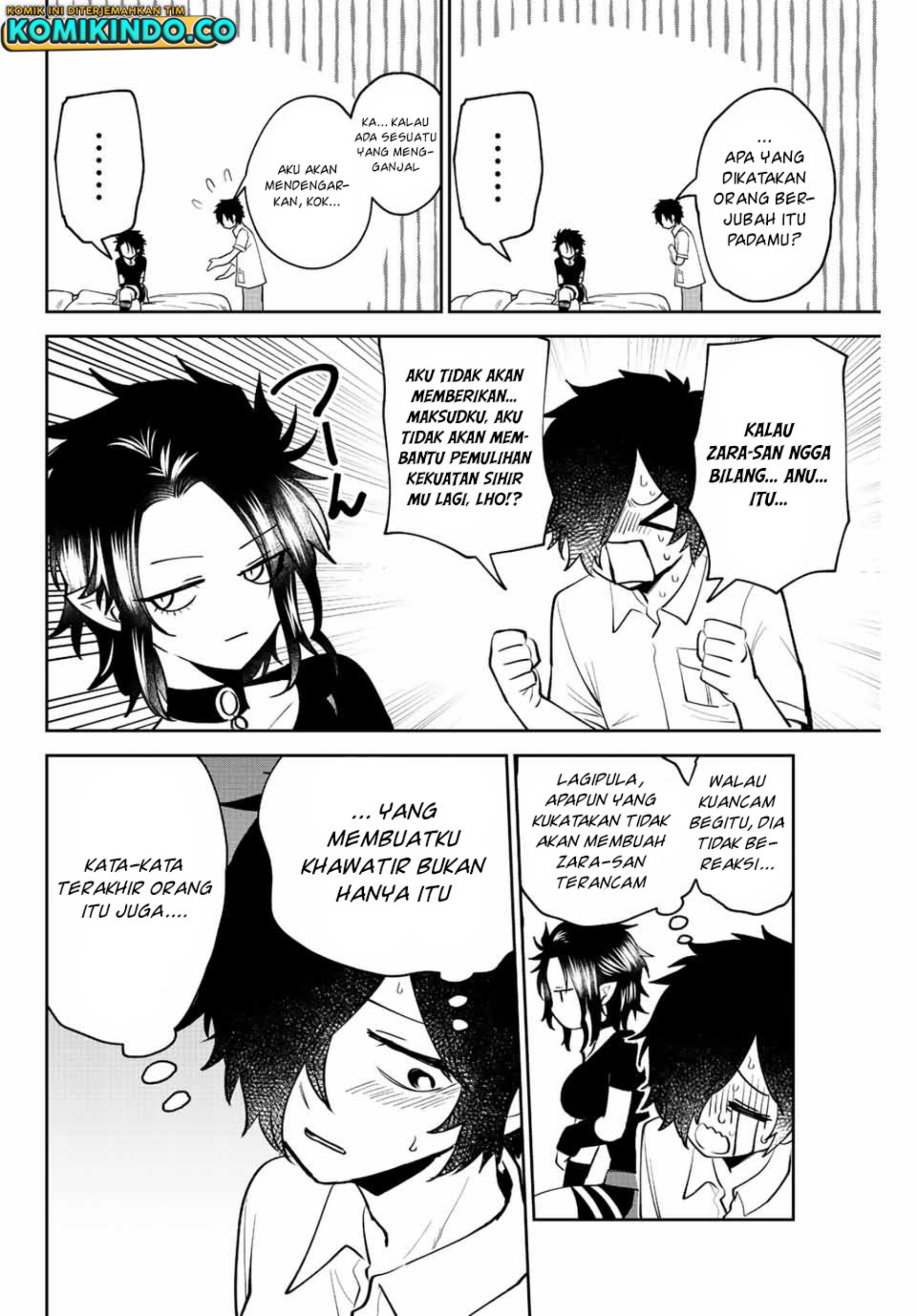 The Witch Controls Her Age and Magic With a Kiss (Toshi to Mahou wa Kiss Shidai) chapter 37