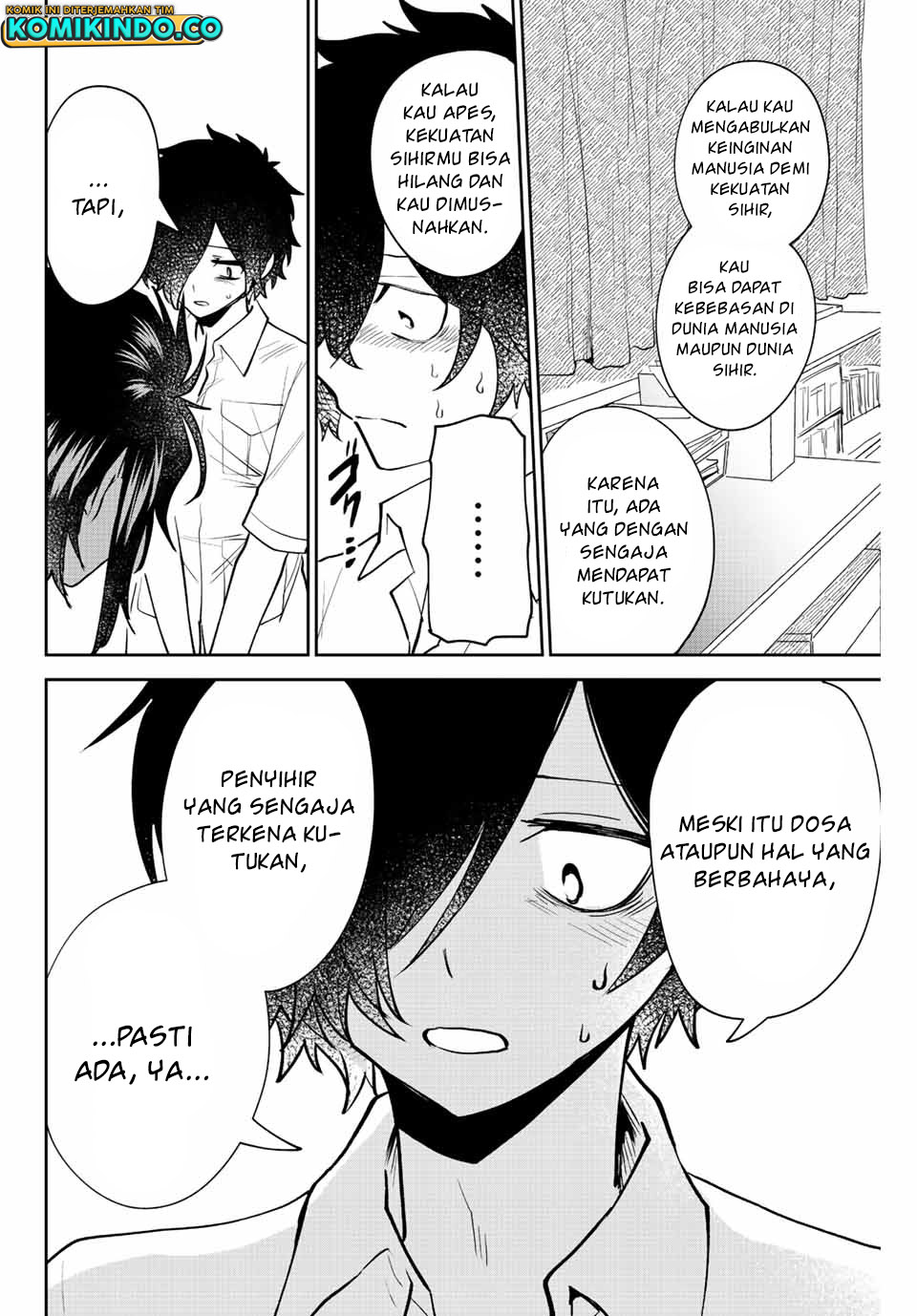 The Witch Controls Her Age and Magic With a Kiss Chapter 38 Bahasa Indonesia