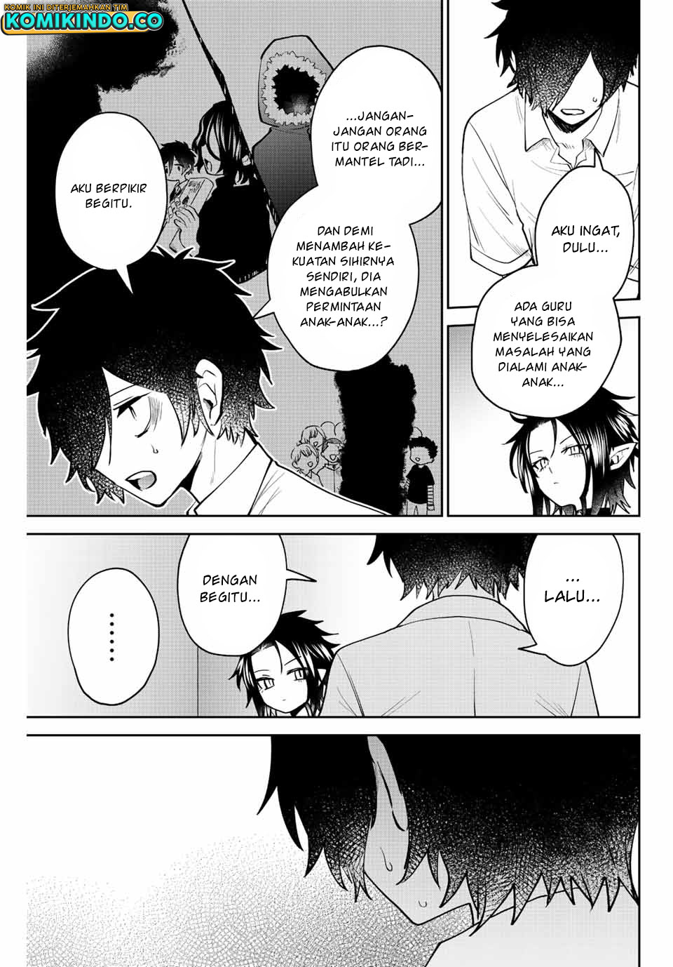 The Witch Controls Her Age and Magic With a Kiss Chapter 38 Bahasa Indonesia