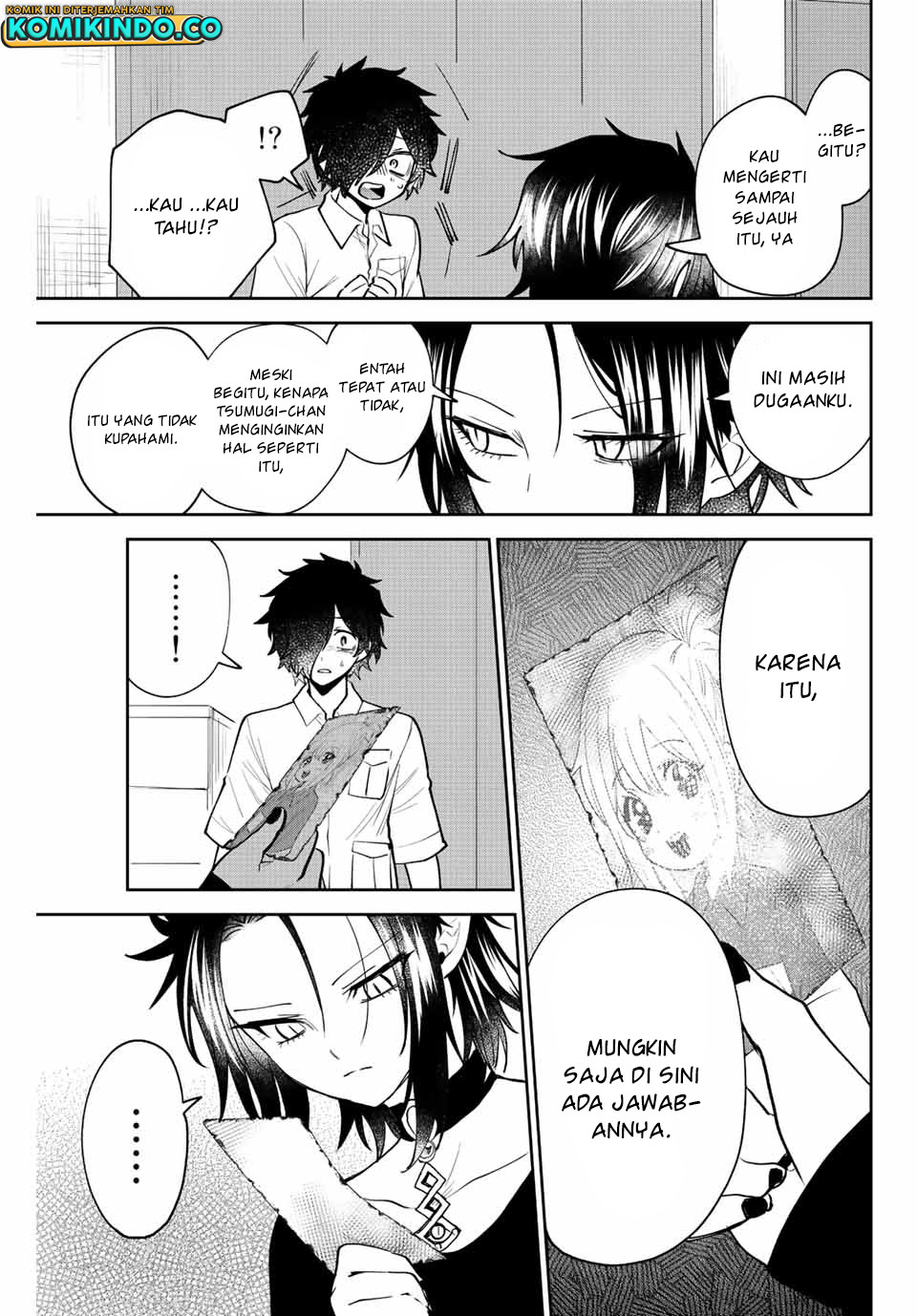 The Witch Controls Her Age and Magic With a Kiss Chapter 38 Bahasa Indonesia