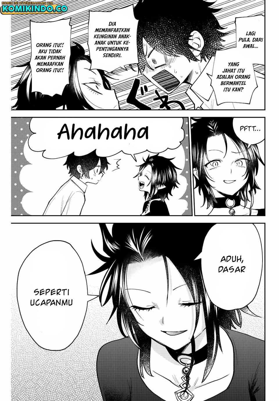 The Witch Controls Her Age and Magic With a Kiss Chapter 38 Bahasa Indonesia