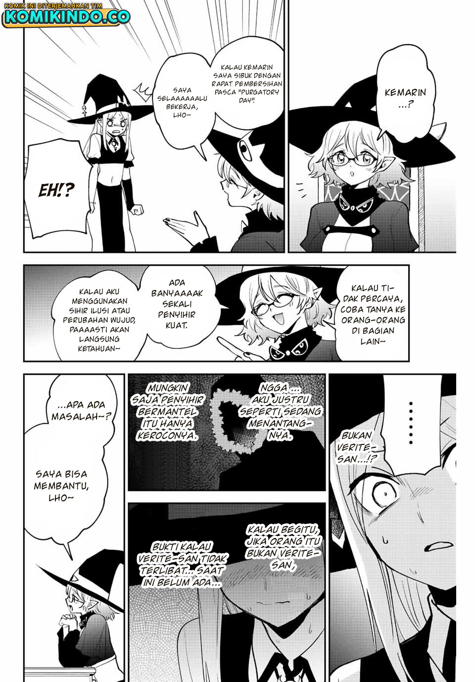 The Witch Controls Her Age and Magic With a Kiss (Toshi to Mahou wa Kiss Shidai) chapter 39
