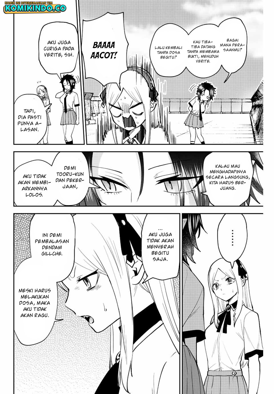 The Witch Controls Her Age and Magic With a Kiss Chapter 41 Bahasa Indonesia