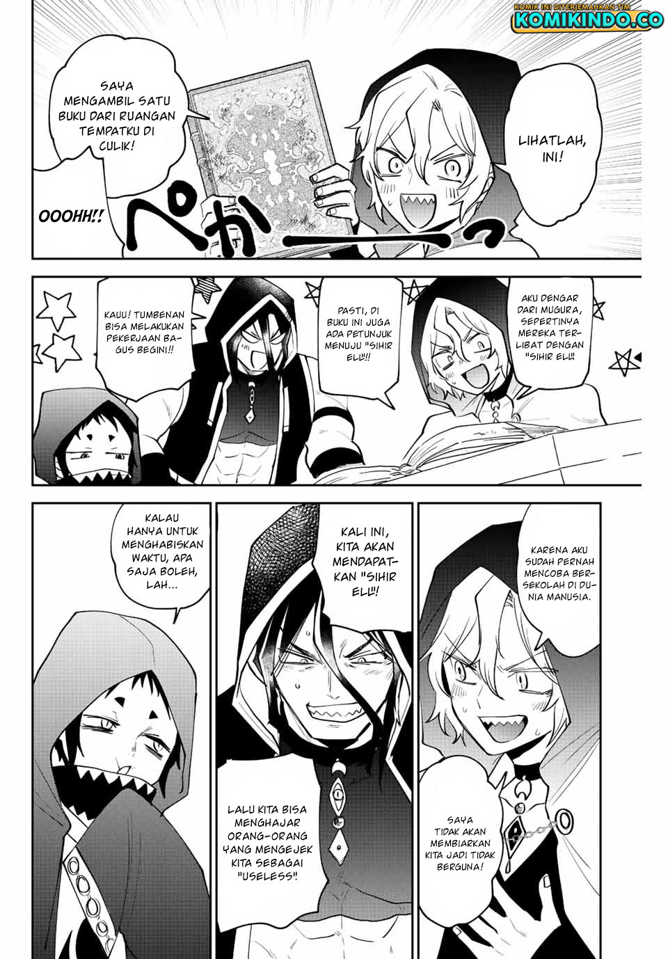 The Witch Controls Her Age and Magic With a Kiss Chapter 41 Bahasa Indonesia