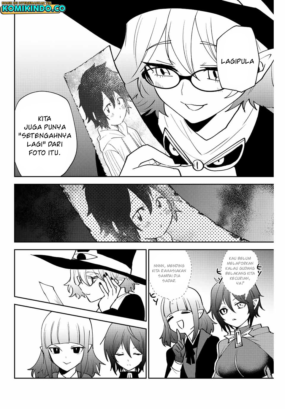The Witch Controls Her Age and Magic With a Kiss Chapter 41 Bahasa Indonesia
