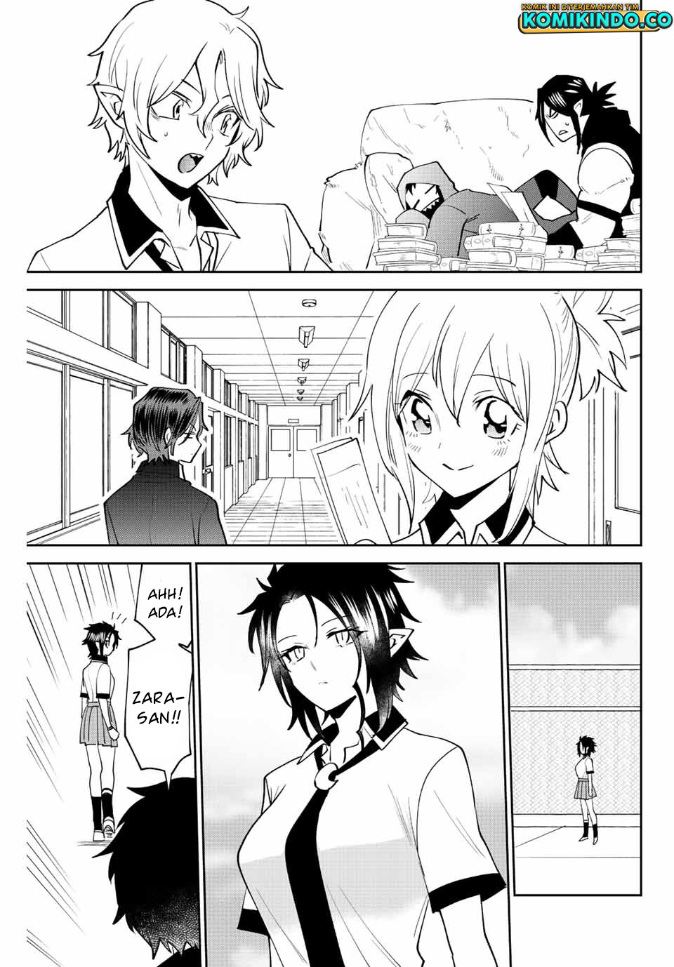 The Witch Controls Her Age and Magic With a Kiss Chapter 41 Bahasa Indonesia