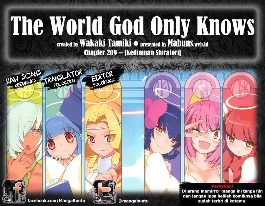 The World God Only Knows Chapter 209 Bahasa Indonesia
