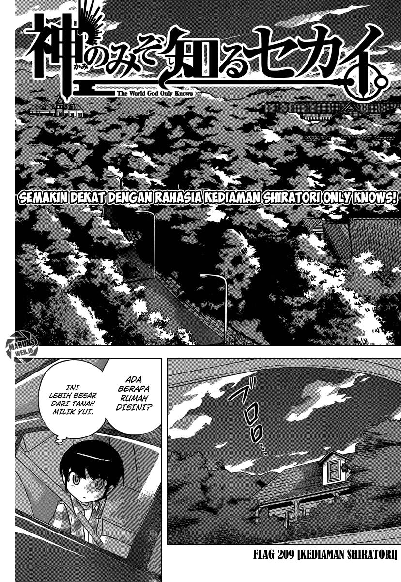 The World God Only Knows Chapter 209 Bahasa Indonesia