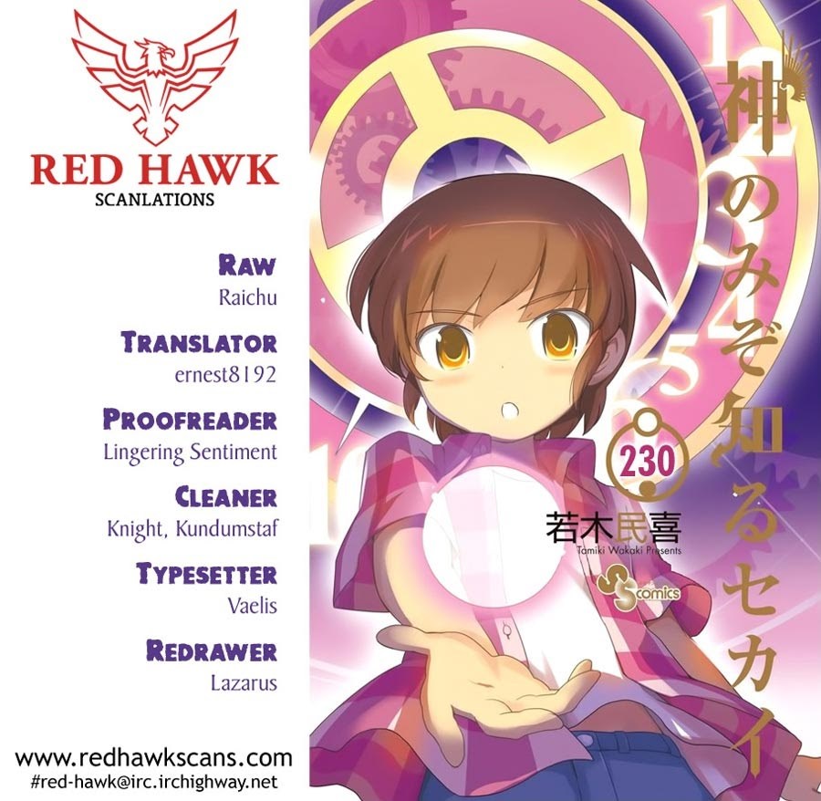 The World God Only Knows Chapter 230 Bahasa Indonesia