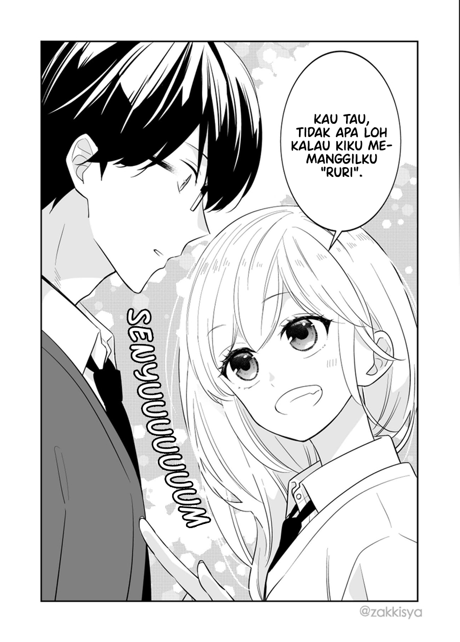 The World Will Be Destroyed Tomorrow, so I Want to Rub Your Boobs Chapter 15 Bahasa Indonesia