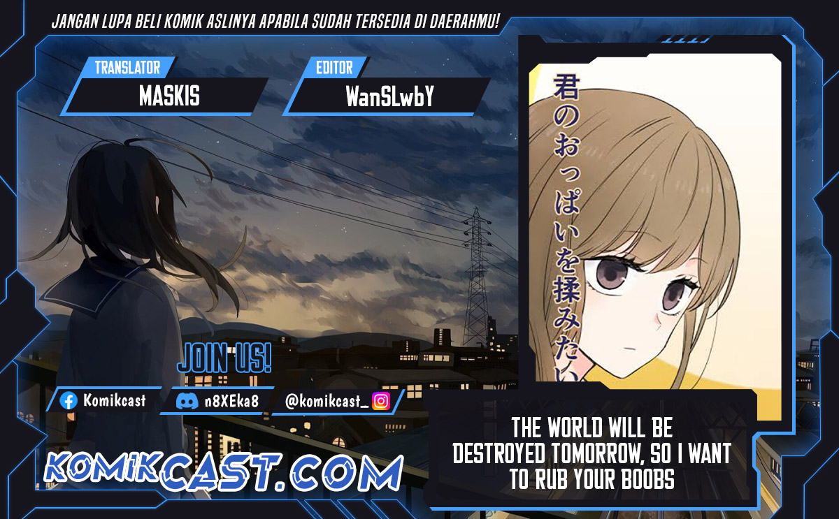 The World Will Be Destroyed Tomorrow, so I Want to Rub Your Boobs chapter 19