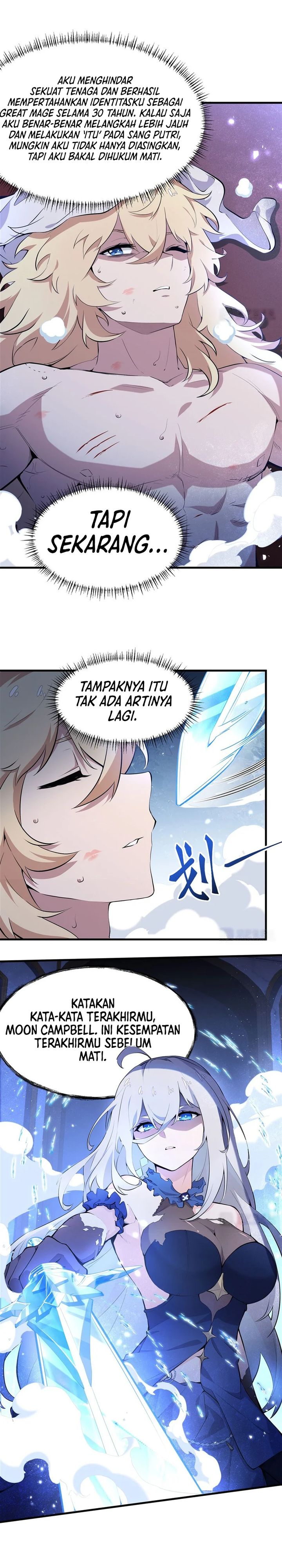 The Yellow-haired Villain in Female Main Character’s Novel wants Happiness Chapter 08 Bahasa Indonesia