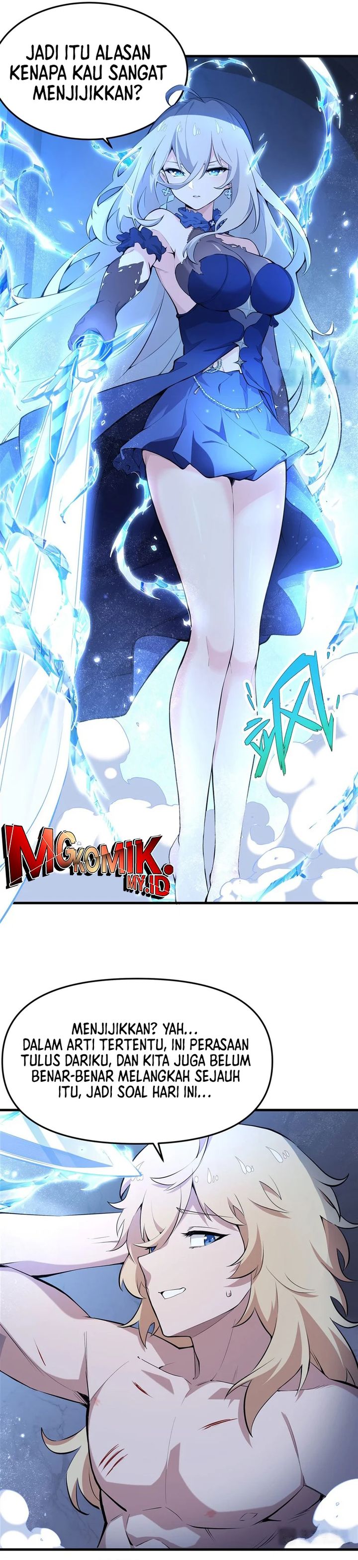 The Yellow-haired Villain in Female Main Character’s Novel wants Happiness Chapter 08 Bahasa Indonesia