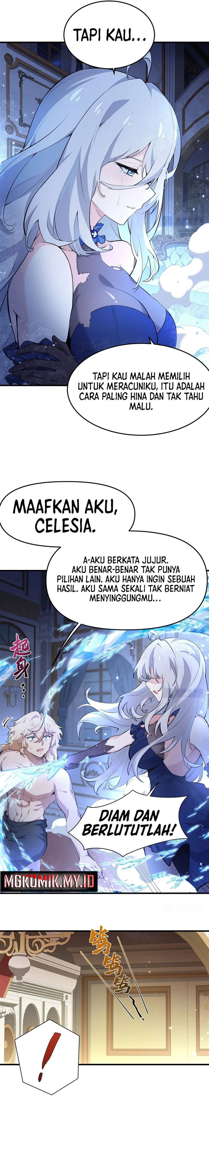 The Yellow-haired Villain in Female Main Character’s Novel wants Happiness Chapter 08 Bahasa Indonesia