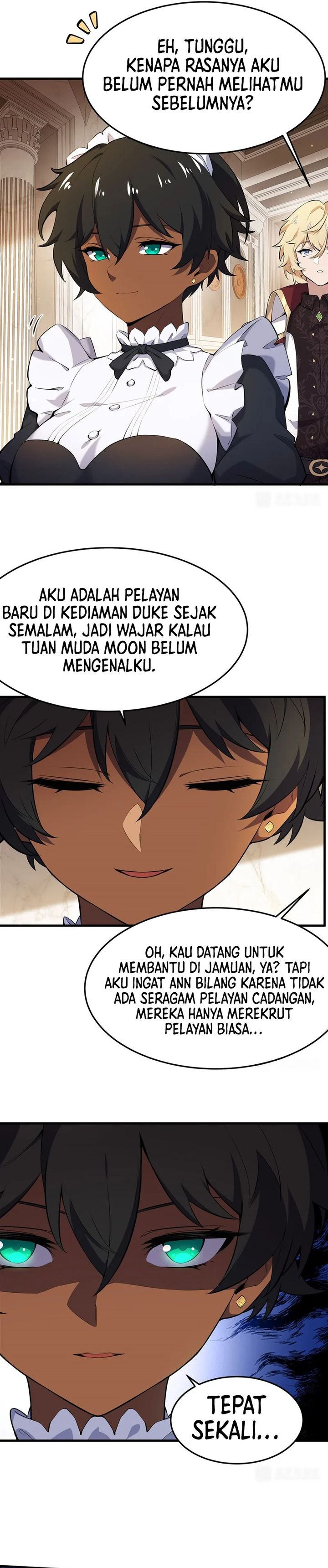 The Yellow-haired Villain in Female Main Character’s Novel wants Happiness Chapter 08 Bahasa Indonesia