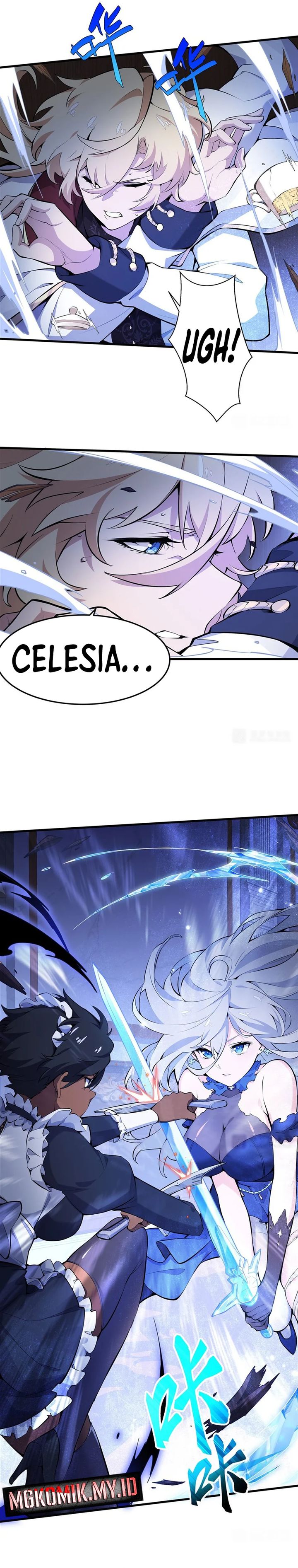 The Yellow-haired Villain in Female Main Character’s Novel wants Happiness Chapter 08 Bahasa Indonesia