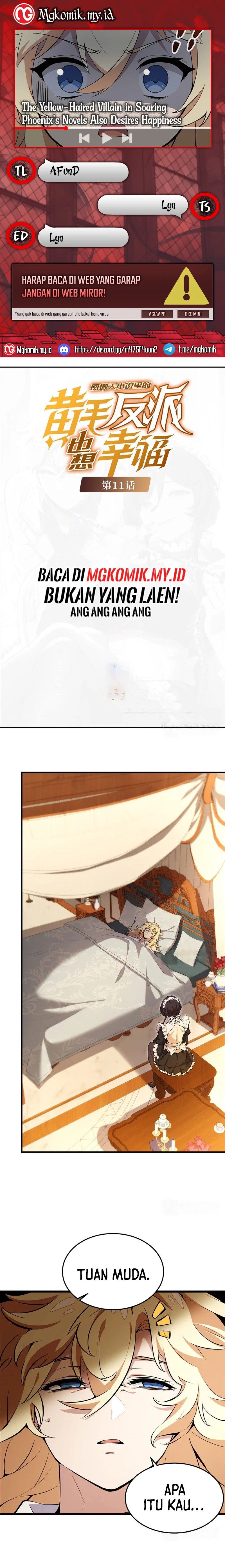 The Yellow-haired Villain in Female Main Character’s Novel wants Happiness chapter 11