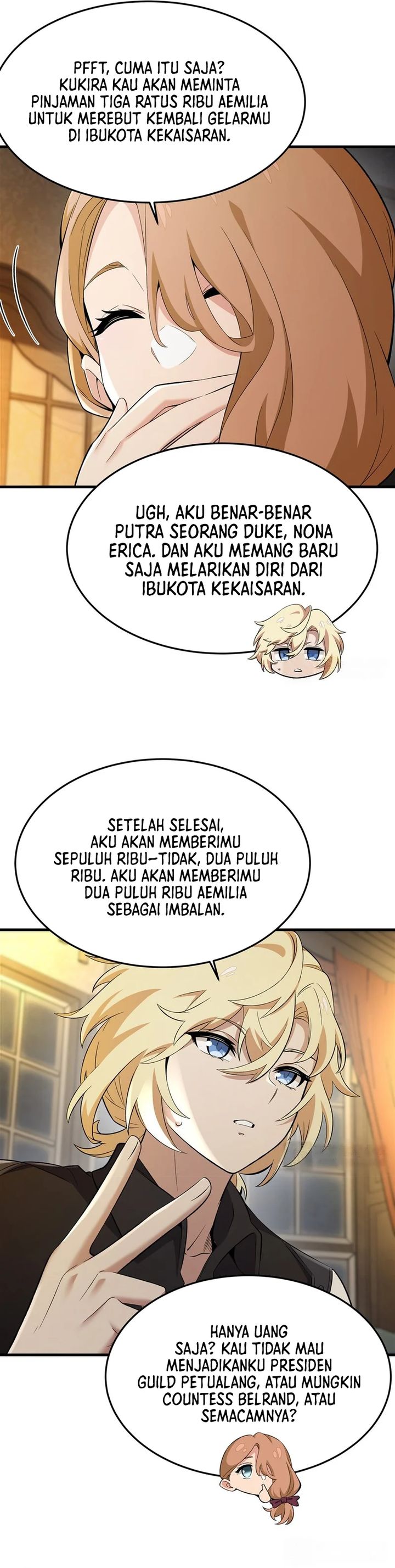 The Yellow-haired Villain in Female Main Character’s Novel wants Happiness chapter 27