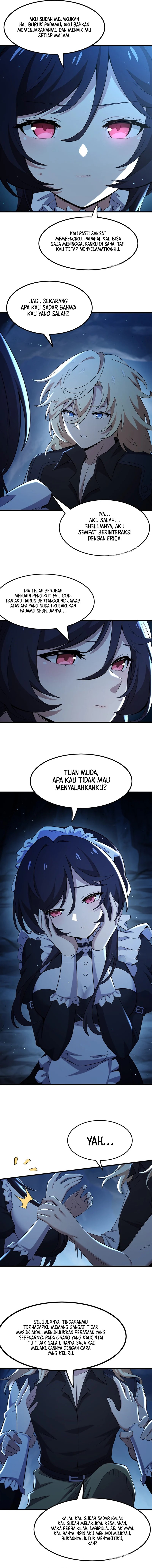 The Yellow-haired Villain in Female Main Character’s Novel wants Happiness Chapter 32 Bahasa Indonesia