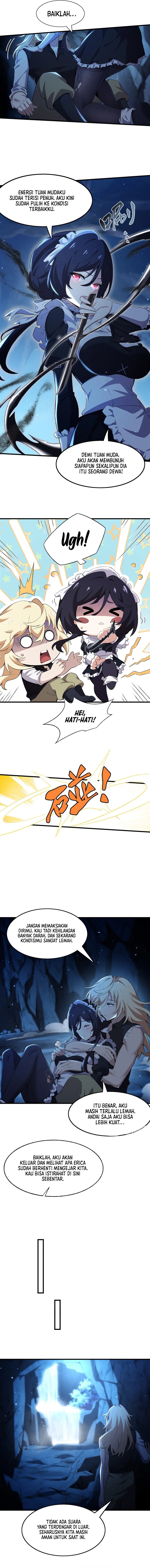 The Yellow-haired Villain in Female Main Character’s Novel wants Happiness Chapter 32 Bahasa Indonesia