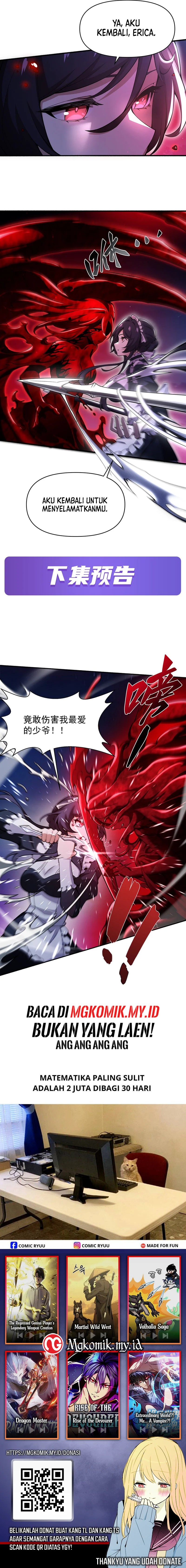 The Yellow-haired Villain in Female Main Character’s Novel wants Happiness Chapter 33 Bahasa Indonesia