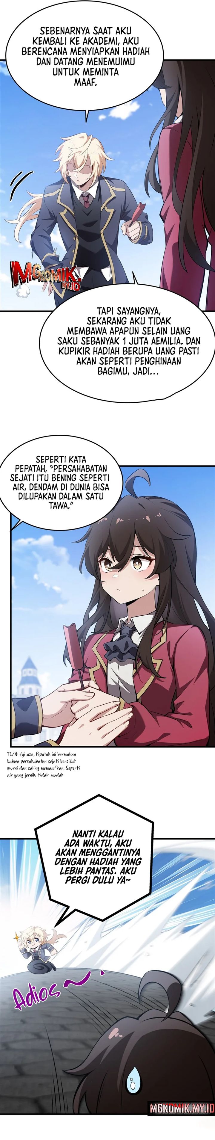 The Yellow-haired Villain in Female Main Character’s Novel wants Happiness chapter 41