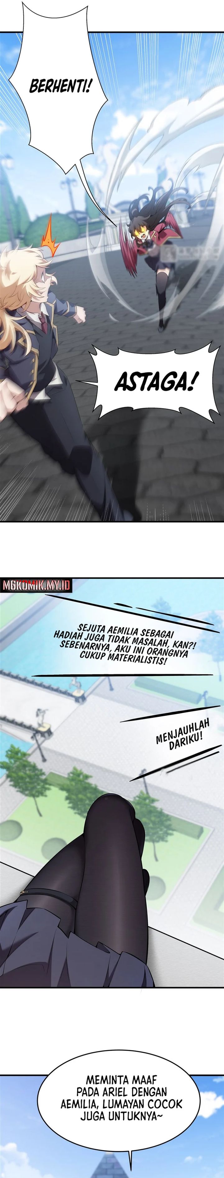 The Yellow-haired Villain in Female Main Character’s Novel wants Happiness chapter 41