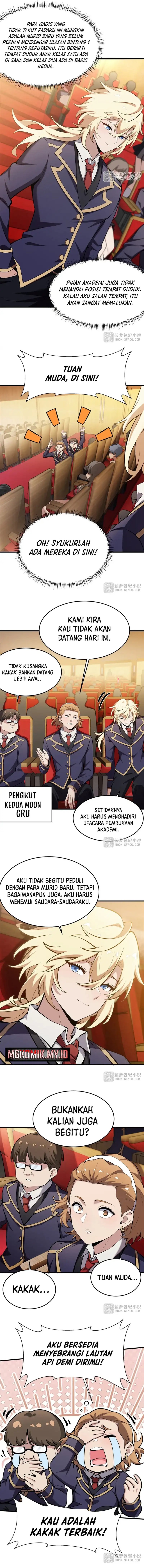 The Yellow-haired Villain in Female Main Character’s Novel wants Happiness Chapter 45 Bahasa Indonesia