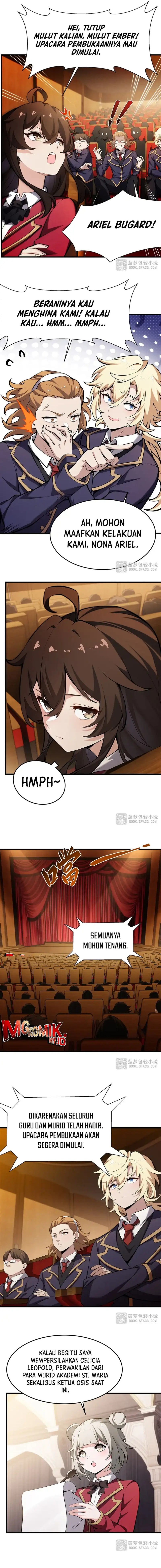 The Yellow-haired Villain in Female Main Character’s Novel wants Happiness Chapter 45 Bahasa Indonesia