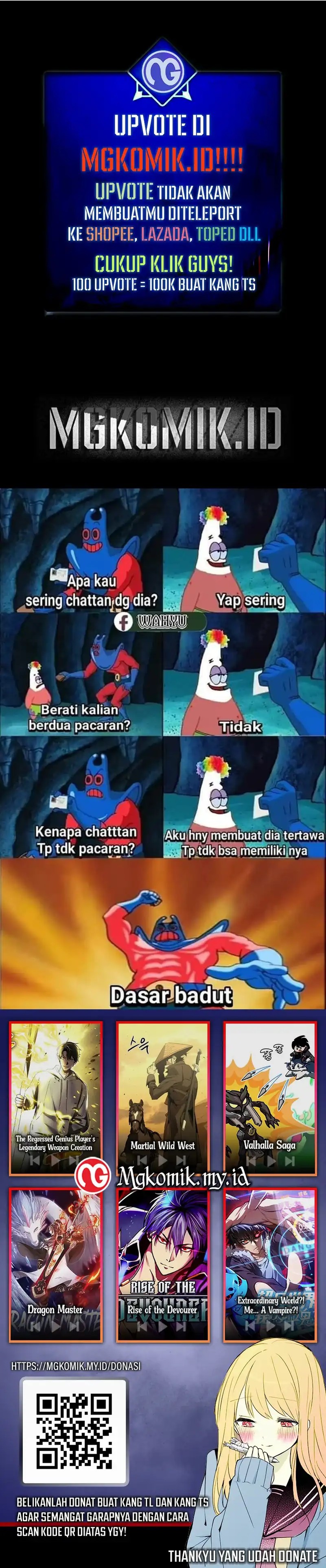 The Yellow-haired Villain in Female Main Character’s Novel wants Happiness Chapter 45 Bahasa Indonesia