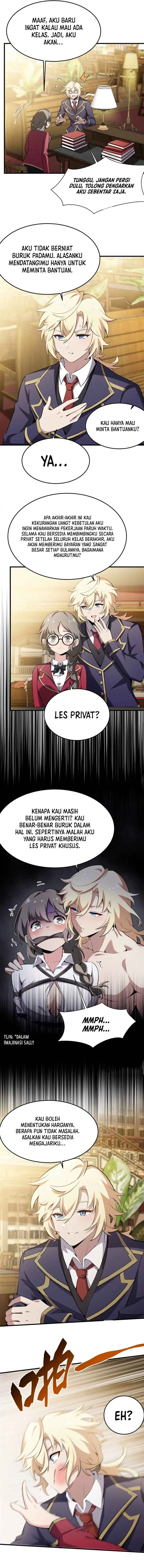 The Yellow-haired Villain in Female Main Character’s Novel wants Happiness Chapter 47 Bahasa Indonesia