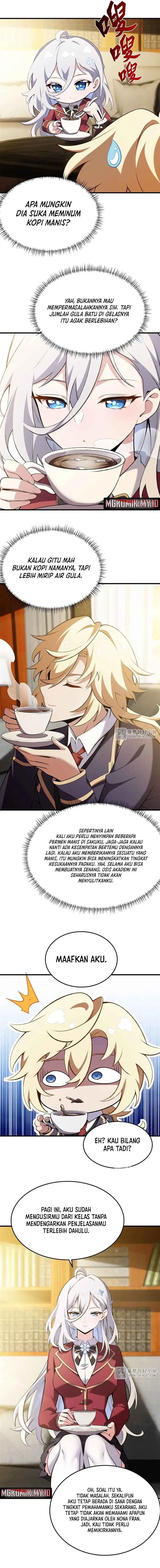 The Yellow-haired Villain in Female Main Character’s Novel wants Happiness Chapter 49 Bahasa Indonesia