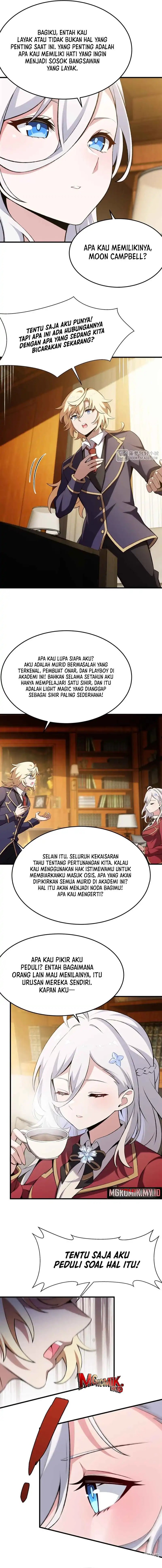 The Yellow-haired Villain in Female Main Character’s Novel wants Happiness Chapter 49 Bahasa Indonesia