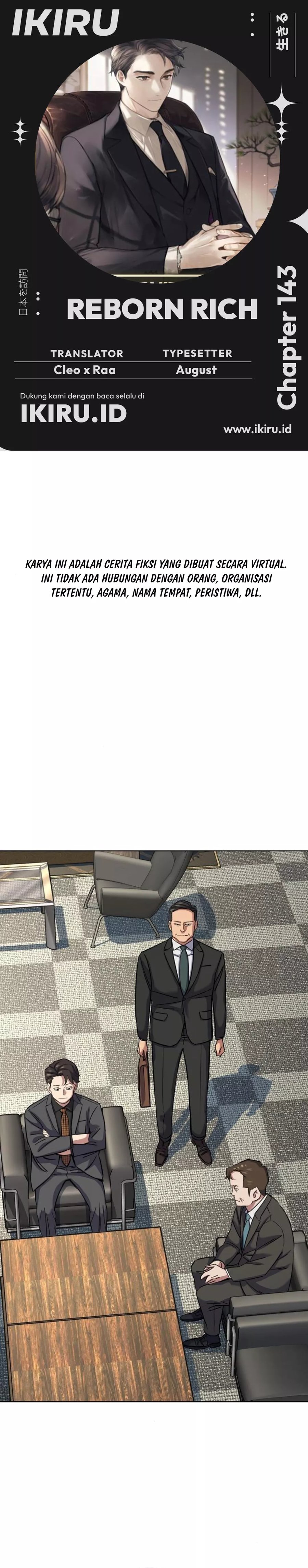 The Youngest Son Of A Rich Family (Reborn Rich) Chapter 143 Bahasa Indonesia