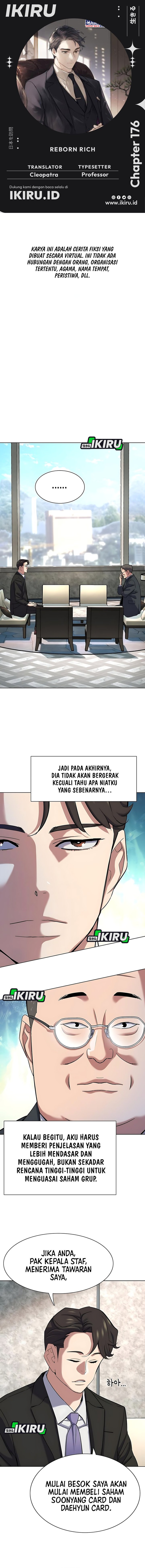 The Youngest Son Of A Rich Family (Reborn Rich) Chapter 176 Bahasa Indonesia