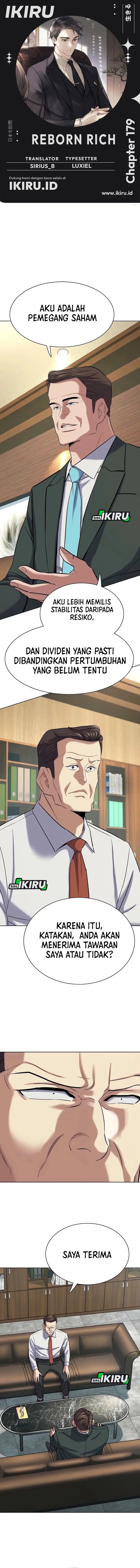 The Youngest Son Of A Rich Family (Reborn Rich) Chapter 179 Bahasa Indonesia