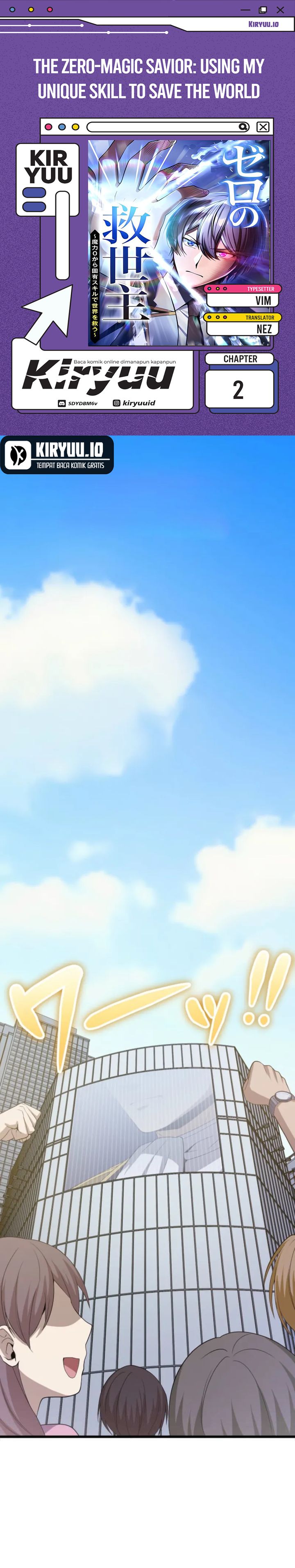 The Zero-Magic Savior: Using My Unique Skill to Save the World chapter 2