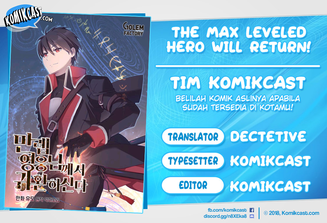 The MAX leveled hero will return! Chapter 16 Bahasa Indonesia