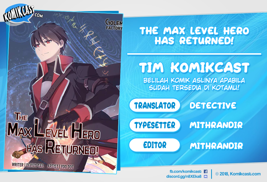The MAX Leveled Hero Will Return! chapter 37